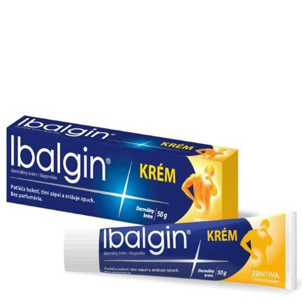 Ibalgin krém na bolesť a zápal 50g