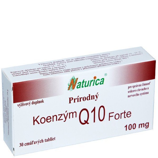 E-shop Naturica Prírodný KOENZÝM Q10 Forte 100 mg