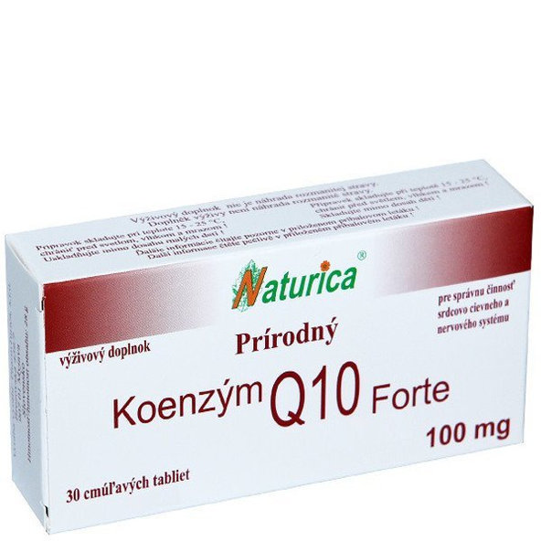 Naturica Prírodný KOENZÝM Q10 Forte 100 mg
