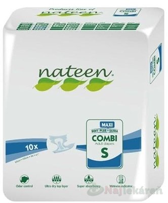 E-shop Nateen COMBI MAXI S plienky inkontinenčné, 10ks