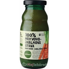 Zdravo 100% MRKVOVO-JABLKOVÁ ŠŤAVA  200 ml