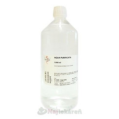 Aqua purificata - FAGRON v plastové liekovke 1l