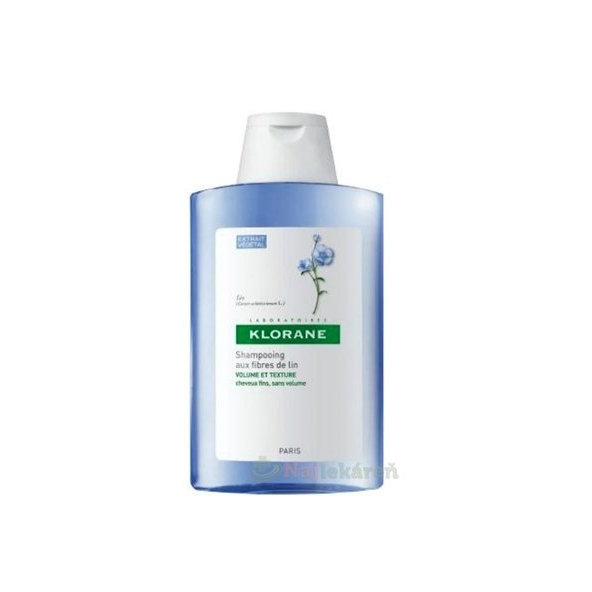 KLORANE Šampón s BIO ľanom pre objem a tvar 400ml