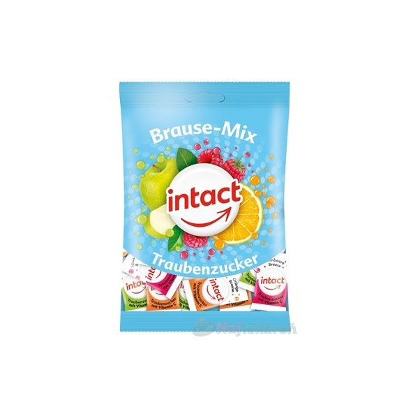 INTACT Brause - Mix Hroznový cukor s vitamínom C, 100g