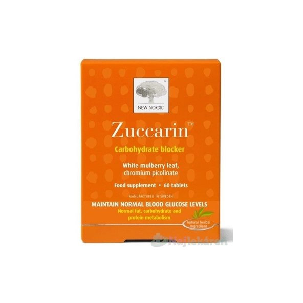 NEW NORDIC ZUCCARIN na chudnutie 60tbl