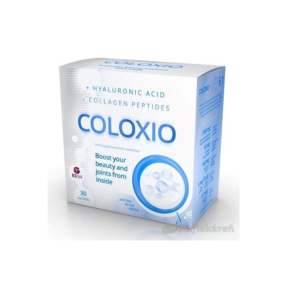 TOZAX Coloxio prášok vo vrecúškach 30 ks