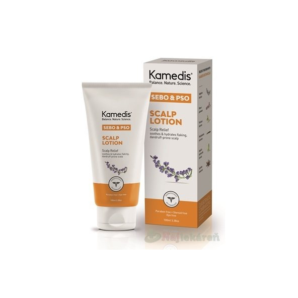 Kamedis SEBO & PSO SCALP LOTION proti lupinám 100ml