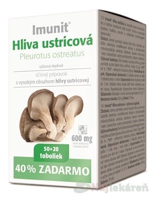 E-shop Imunit HLIVA ustricová 50+20 zadarmo