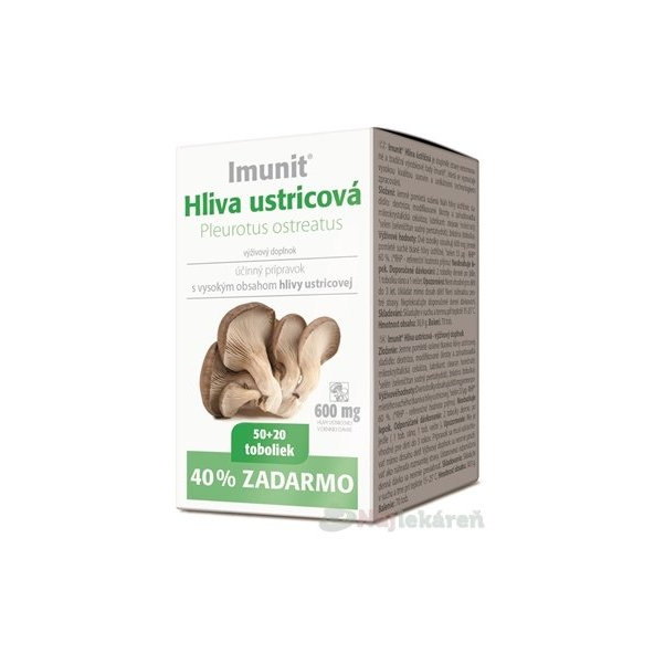 Imunit HLIVA ustricová 50+20 zadarmo