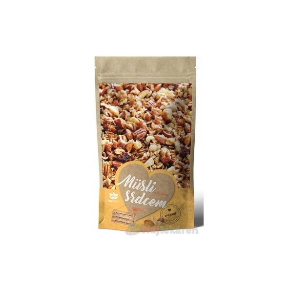 Topnatur Müsli srdcom Orechové  350 g