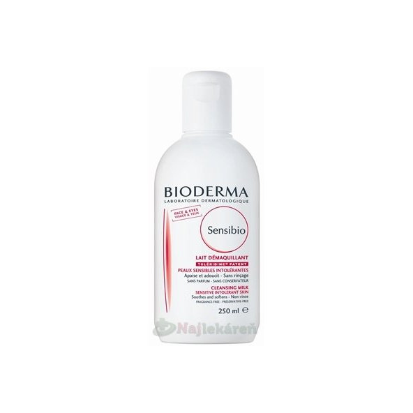 BIODERMA Sensibio čistiace mlieko 250ml