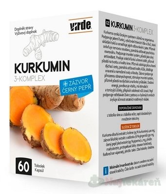 E-shop VIRDE KURKUMIN 3-KOMPLEX