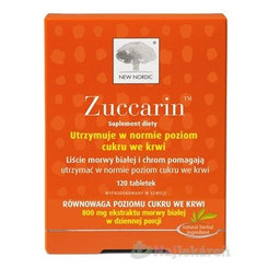 NEW NORDIC ZUCCARIN na chudnutie 120tbl