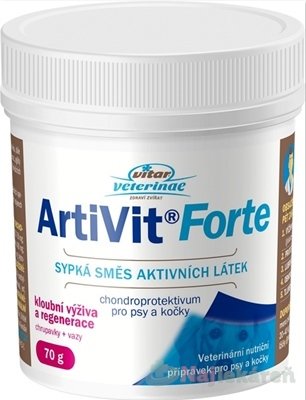 E-shop VITAR Veterinae Artivit Forte kĺbová výživa pre psy a mačky 70g