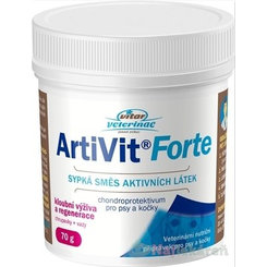 VITAR Veterinae Artivit Forte kĺbová výživa pre psy a mačky 70g