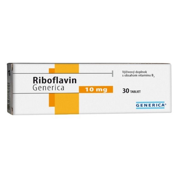 Generica Riboflavin 30 x 10 mg