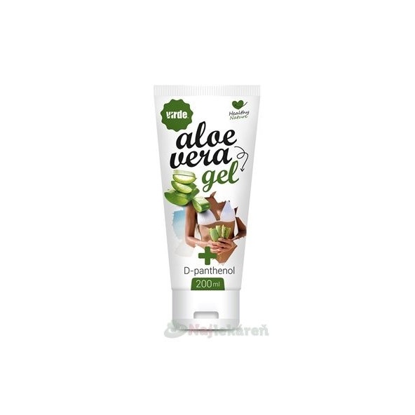 VIRDE ALOE VERA GÉL + D-panthenol 200 ml