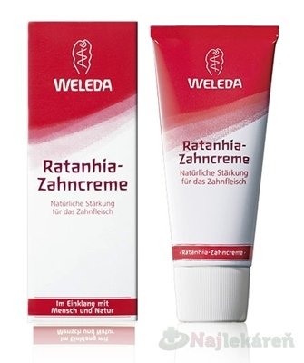 E-shop WELEDA Rataňová zubná pasta 75 ml