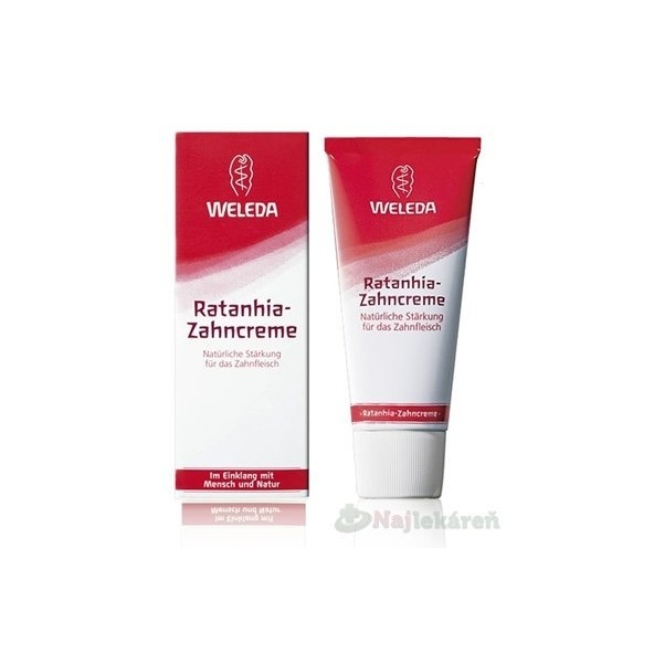 WELEDA Rataňová zubná pasta 75 ml