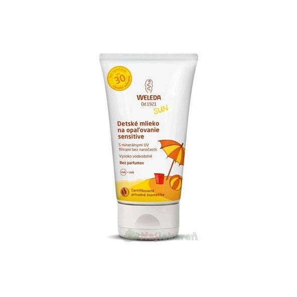 WELEDA SUN Detské mlieko na opaľovanie SPF 30 150ml