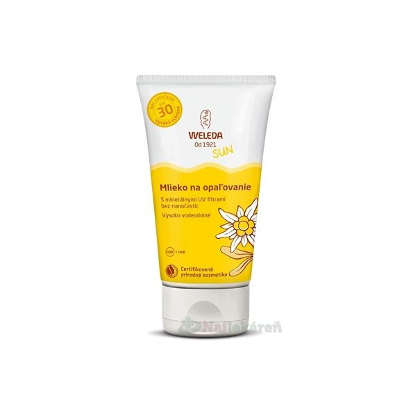 WELEDA SUN Mlieko na opaľovanie SPF 30 150ml