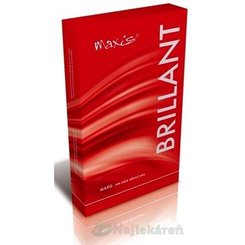 MAXIS BRILLANT LÝTKOVÉ PANČUCHY veľkosť 6,krátke, so špicou, bronz 1pár