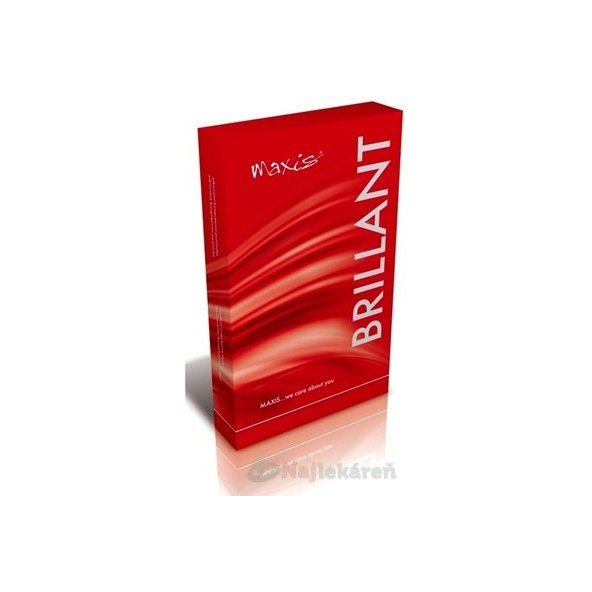 MAXIS BRILLANT LÝTKOVÉ PANČUCHY veľkosť 6,krátke, so špicou, bronz 1pár