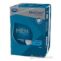 MoliCare Premium MEN PANTS 7 kvapiek L inkontinenčné naťahovacie nohavičky 7ks