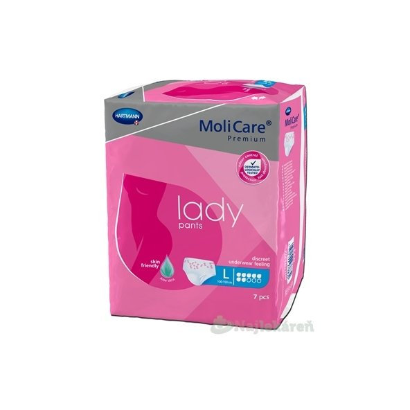 MoliCare Premium lady pants 7 kvapiek L inkontinenčné nohavičky 7ks