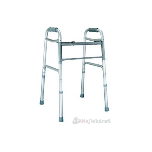 Chodítko pevné skladacie duralové, hmotnosť 2,5 kg 1 ks