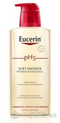 E-shop Eucerin pH5 Sprchový gél na citlivú pokožku 400ml