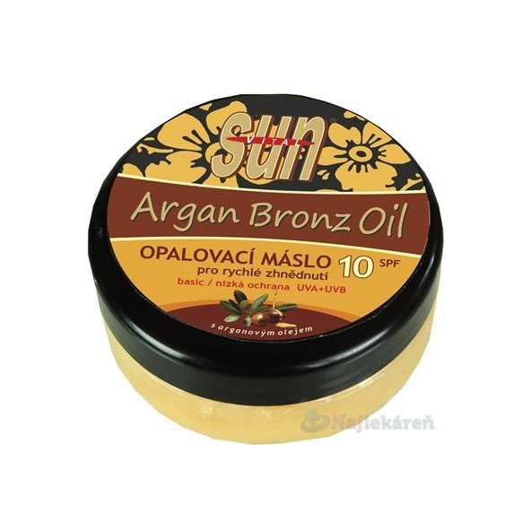 SUN ARGAN BRONZ OIL opaľovacie MASLO SPF 10 200ml