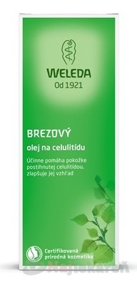 E-shop WELEDA Brezový olej na celulitídu, 100 ml