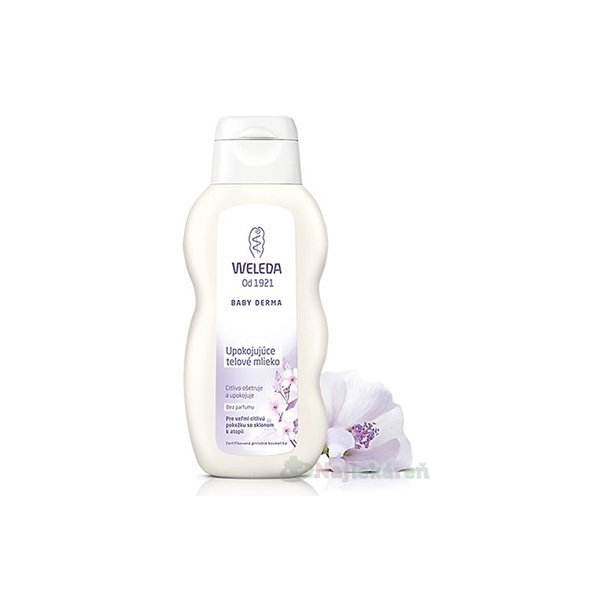 WELEDA BABY Upokojujúce telové mlieko 200ml