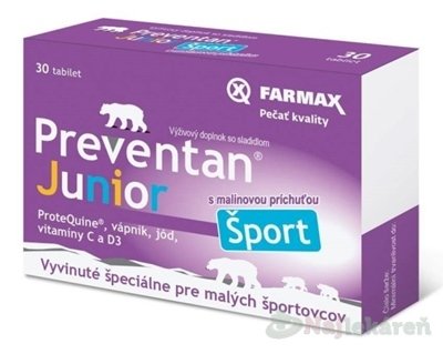 E-shop FARMAX Preventan Junior Šport
