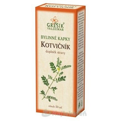 GREŠÍK BYLINNÉ KVAPKY KOTVIČNÍK