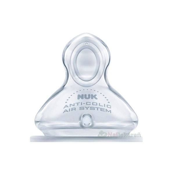NUK CUMLÍK na fľašu FC+, V1 Silikón, Anti-colic