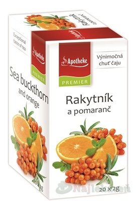 E-shop APOTHEKE PREMIER Rakytník a pomaranč, 20x2g