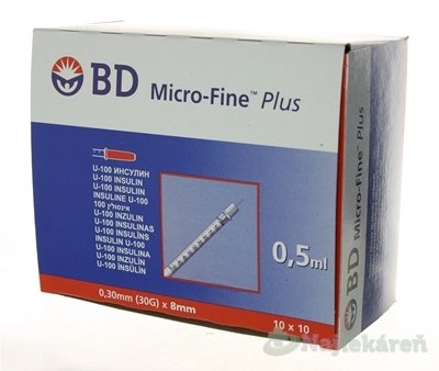 E-shop BD MICRO FINE PLUS inzulínové striekačky 100ks