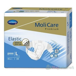 MoliCare Premium Elastic 6 kvapiek L plienkové nohavičky zalepovacie 30ks