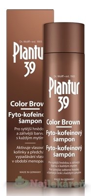 E-shop Plantur 39 Color Brown Fyto-kofeínový šampón 250ml