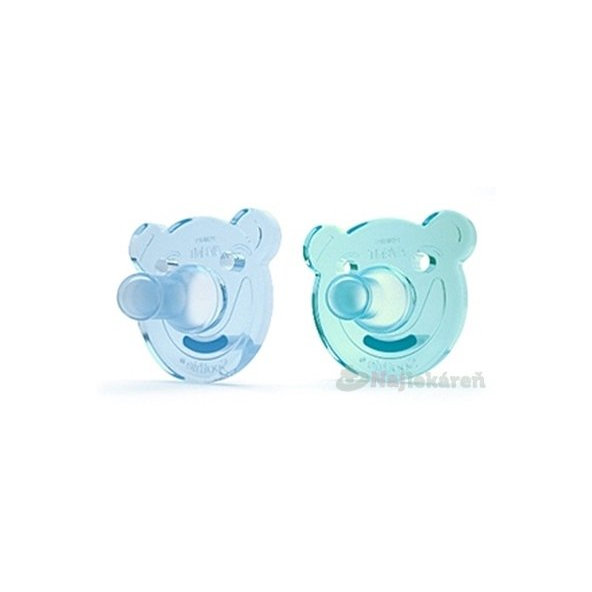AVENT CUMLÍK 0-3M Soothie pre chlapca 2ks