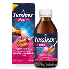 TUSSIREX sirup na kašeľ 120 ml
