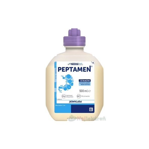 PEPTAMEN sol (enterálna výživa) 12x500 ml