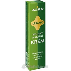 ALPA KRÉM LESANA, na masáž tela, 40 g