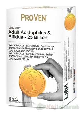 E-shop PRO-VEN Adult Acidophilus & Bifidus - 25 Billion