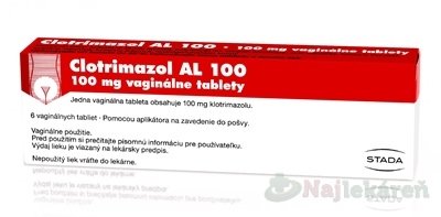 E-shop Clotrimazol AL 100 tbl vag 100 mg 1x6 ks