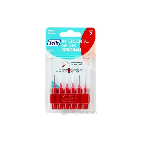 TePe medzizubné kefky 0,5 mm Original