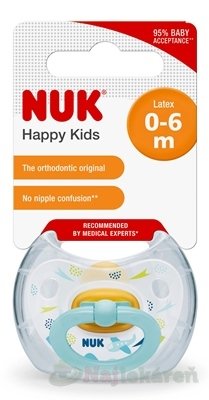 E-shop NUK CUMLÍK CLASSIC HAPPY KIDS V1-Latex Box 1ks