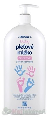 E-shop MedPharma Baby Pleťové mlieko SENSITIVE 500ml